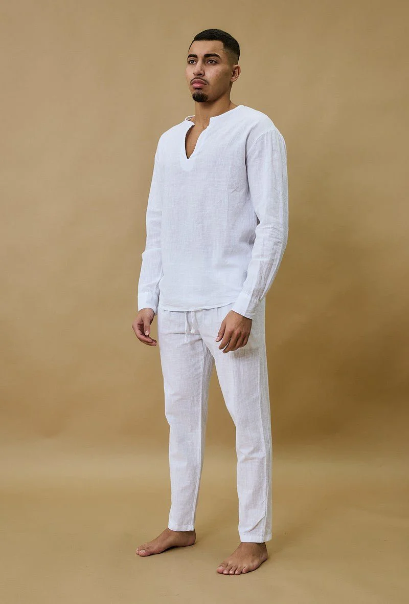 Pantalon uni - Image 24