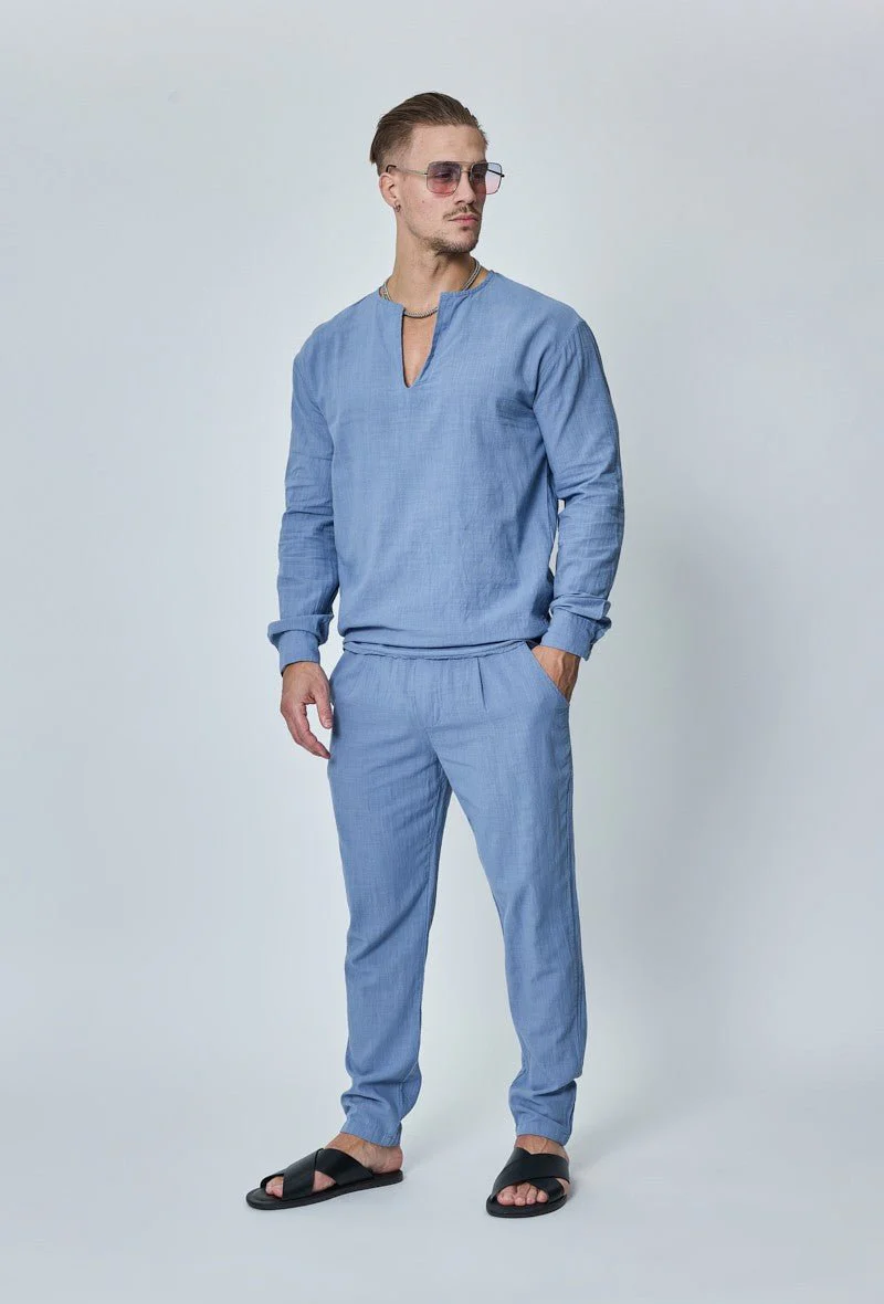 Pantalon uni - Image 34