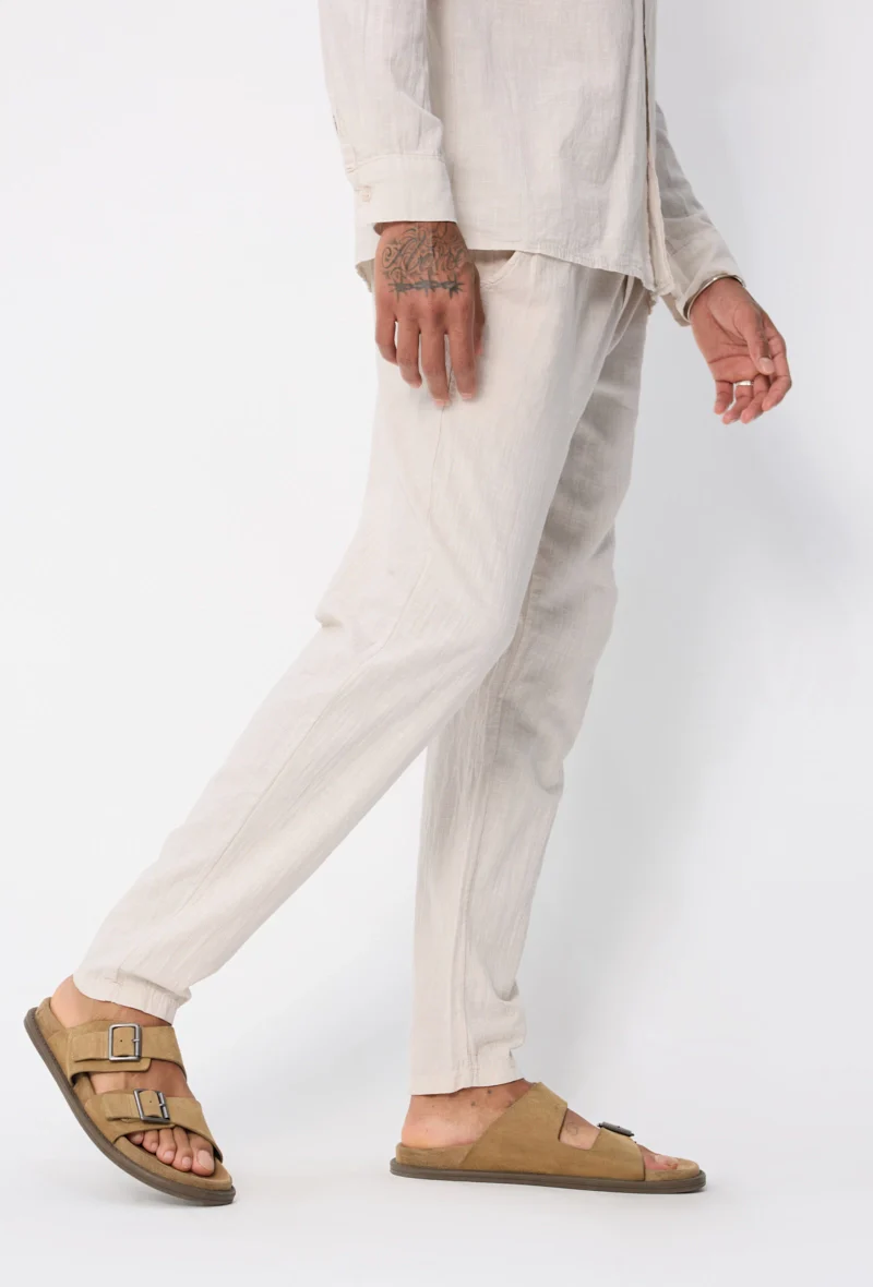 Pantalon uni - Image 48