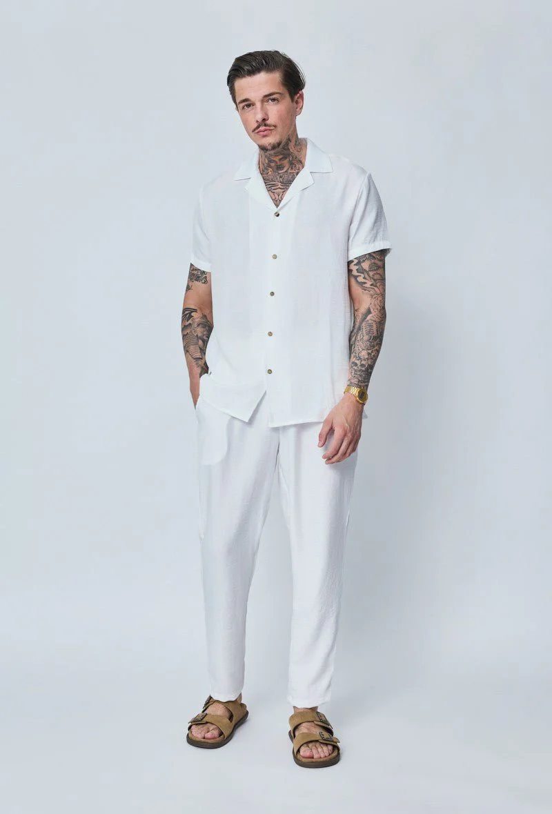 Pantalon décontractée effet lin - Image 5
