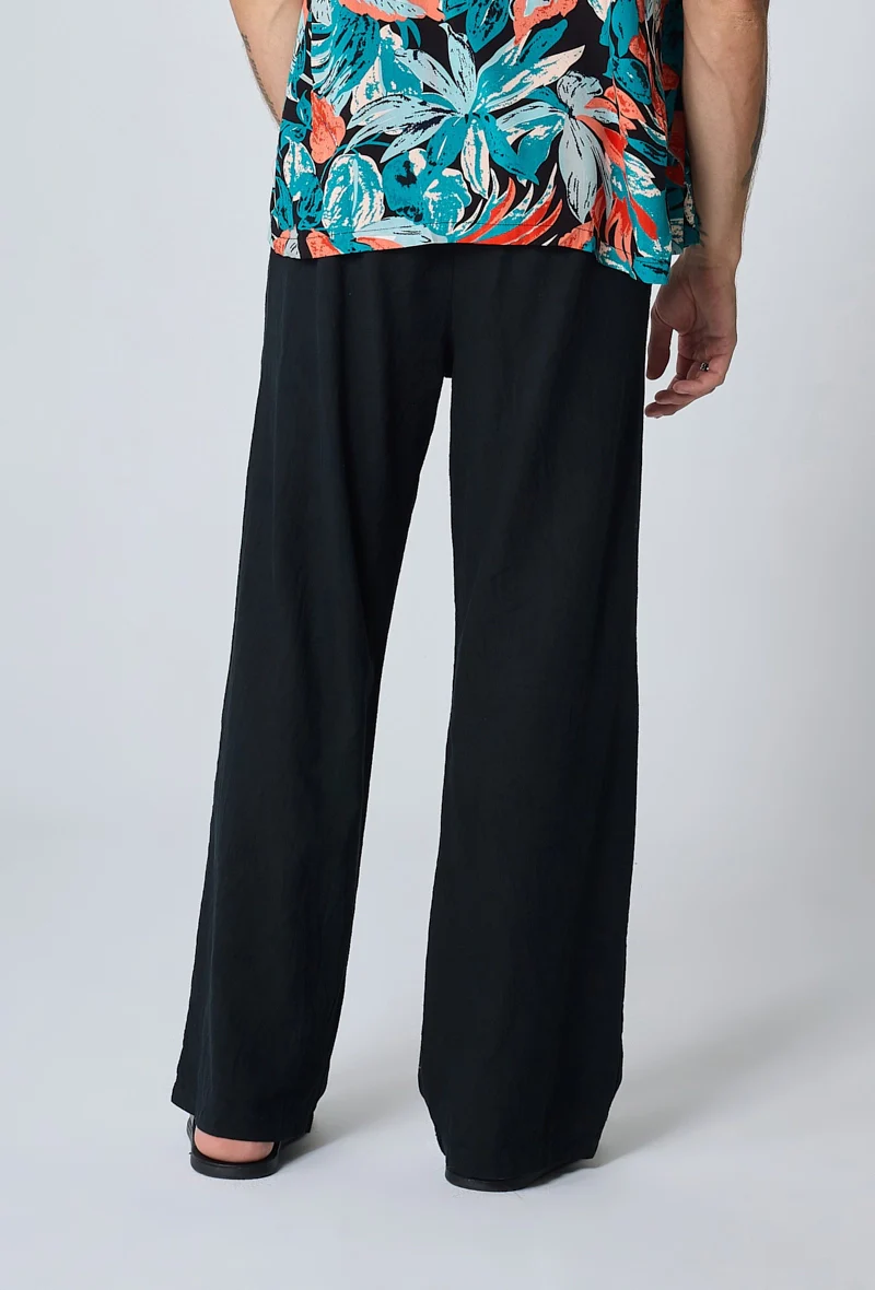 Pantalon effet lin - Image 15