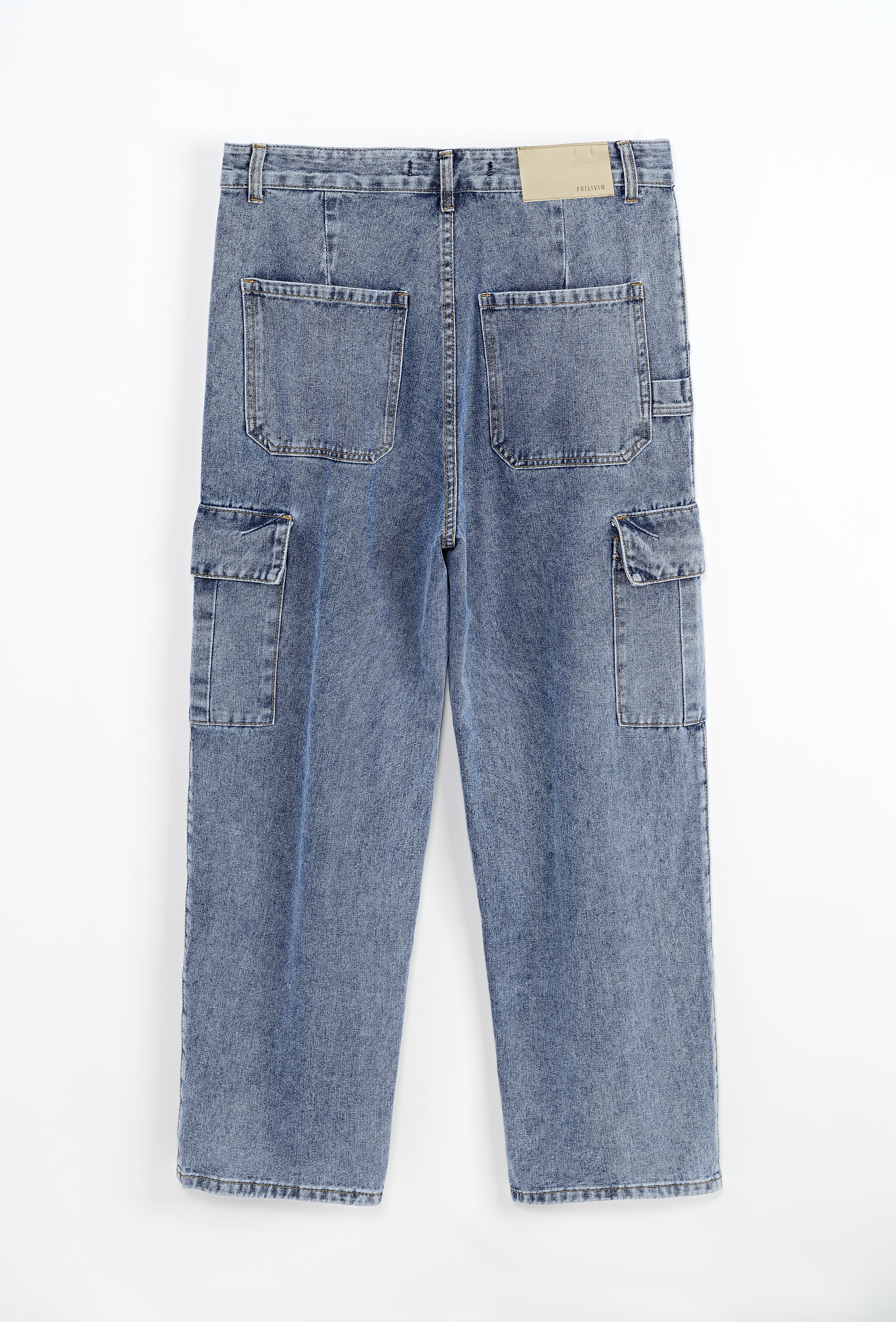 Pantalon en jean coupe droite - Image 10
