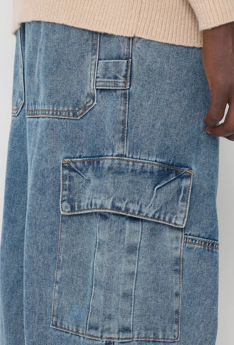 Pantalon en jean coupe droite - Image 2