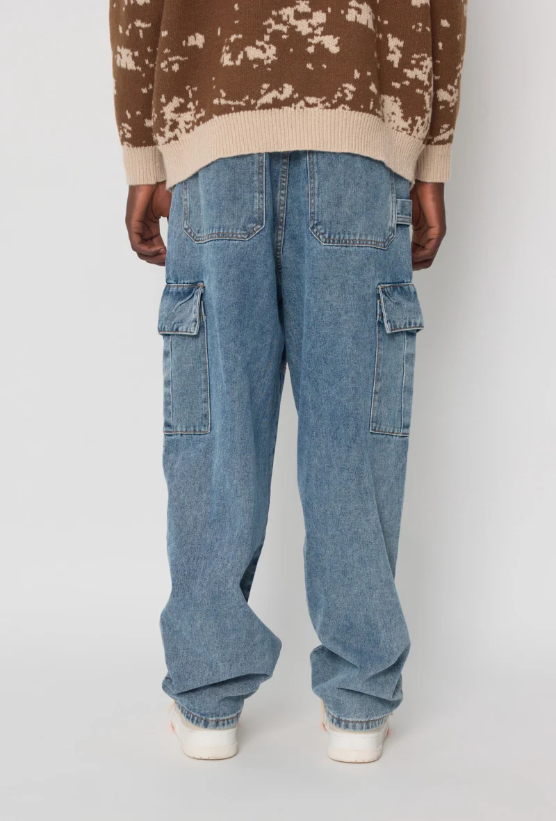 Pantalon en jean coupe droite - Image 4