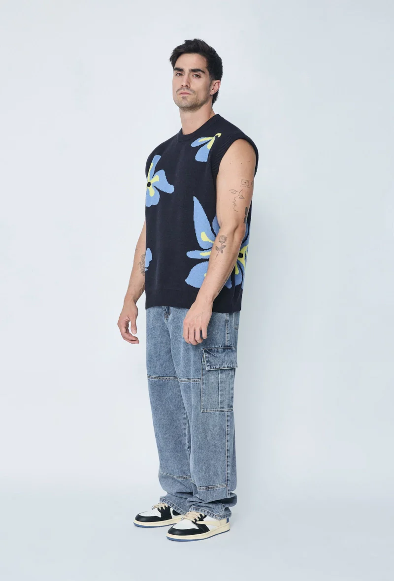 Pantalon en jean coupe droite - Image 8