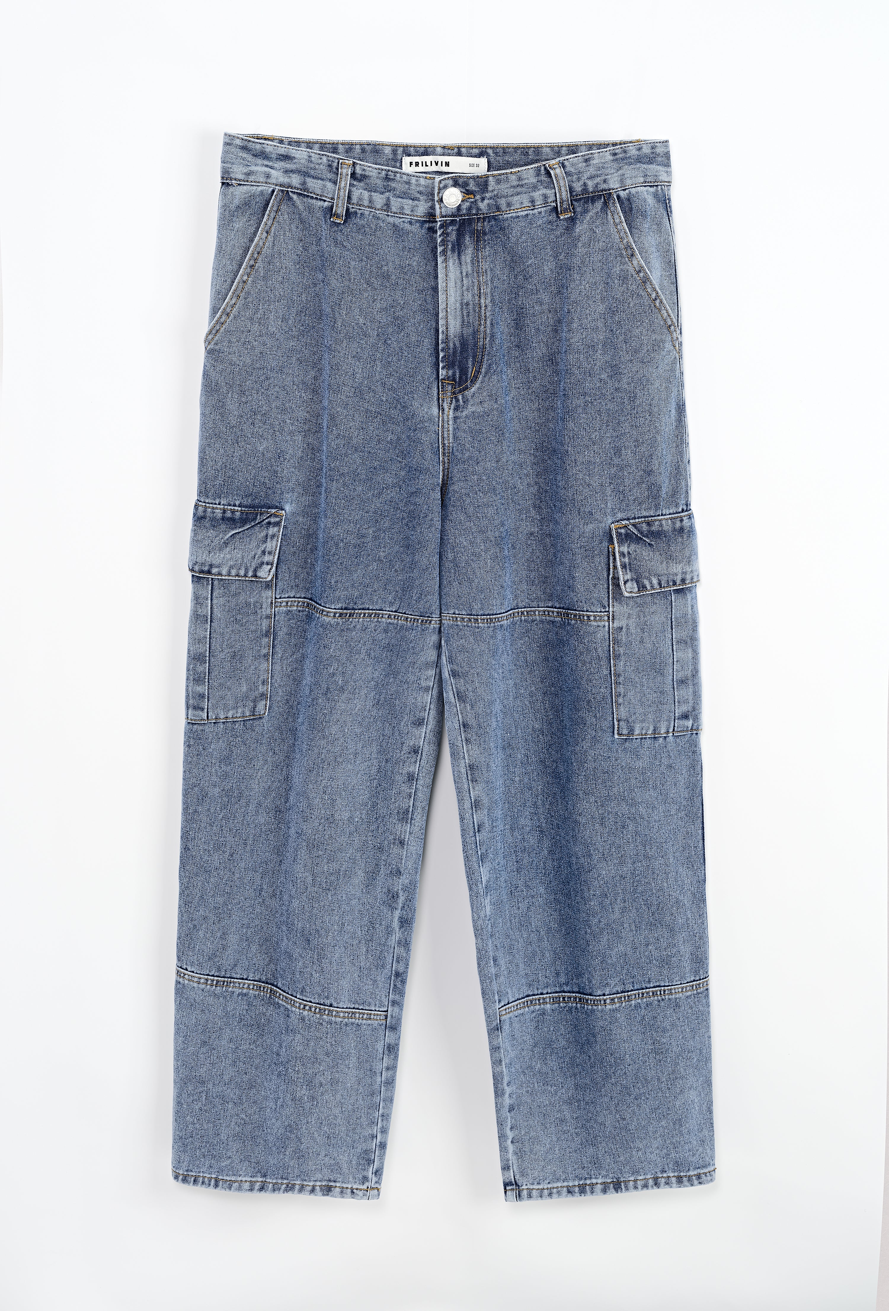 Pantalon en jean coupe droite - Image 9