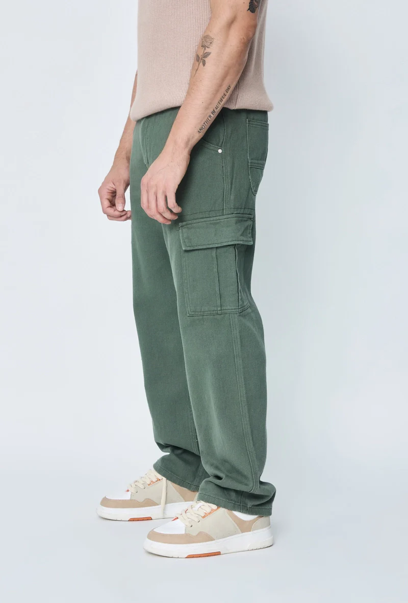 Pantalon en jean coupe large - Image 21