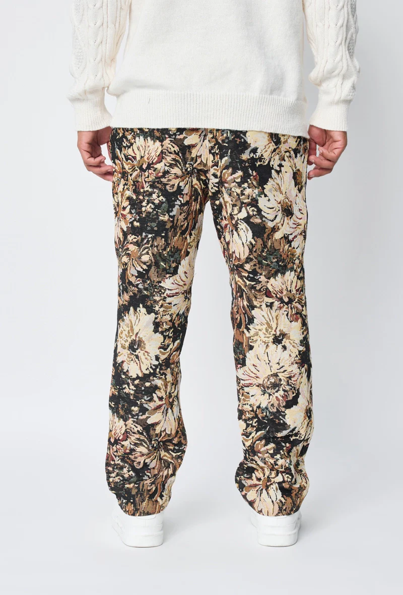 Pantalon fleuri effet broderie - Image 15