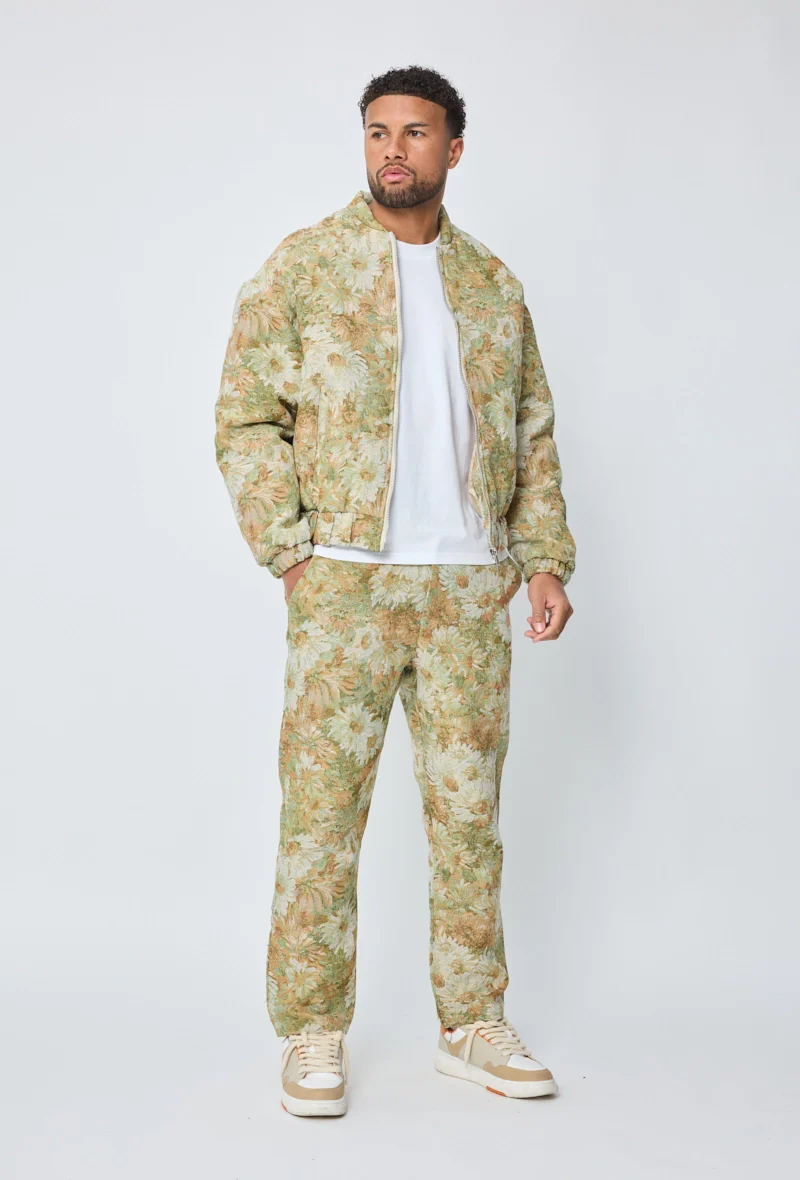 Pantalon fleuri effet broderie - Image 21
