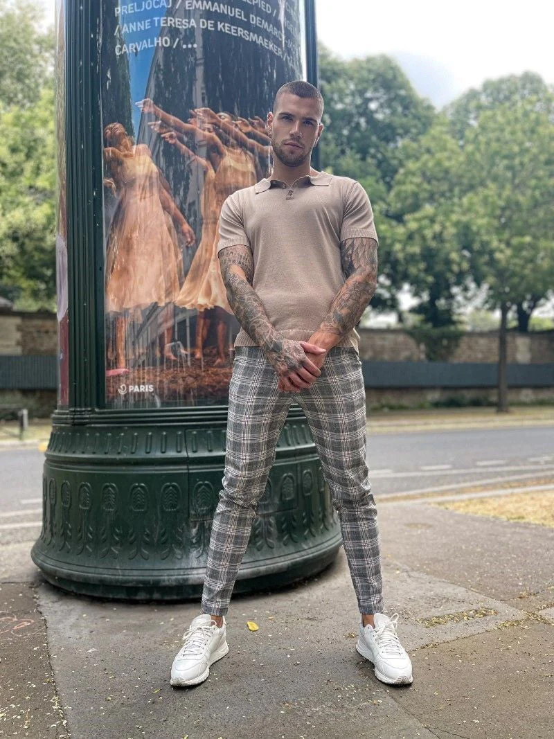 Pantalon habillé à carreaux - Image 6