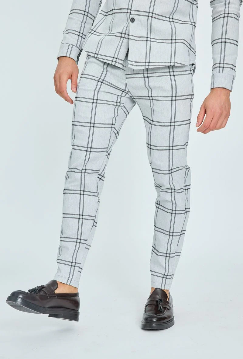 Pantalon habillé à carreaux - Image 11