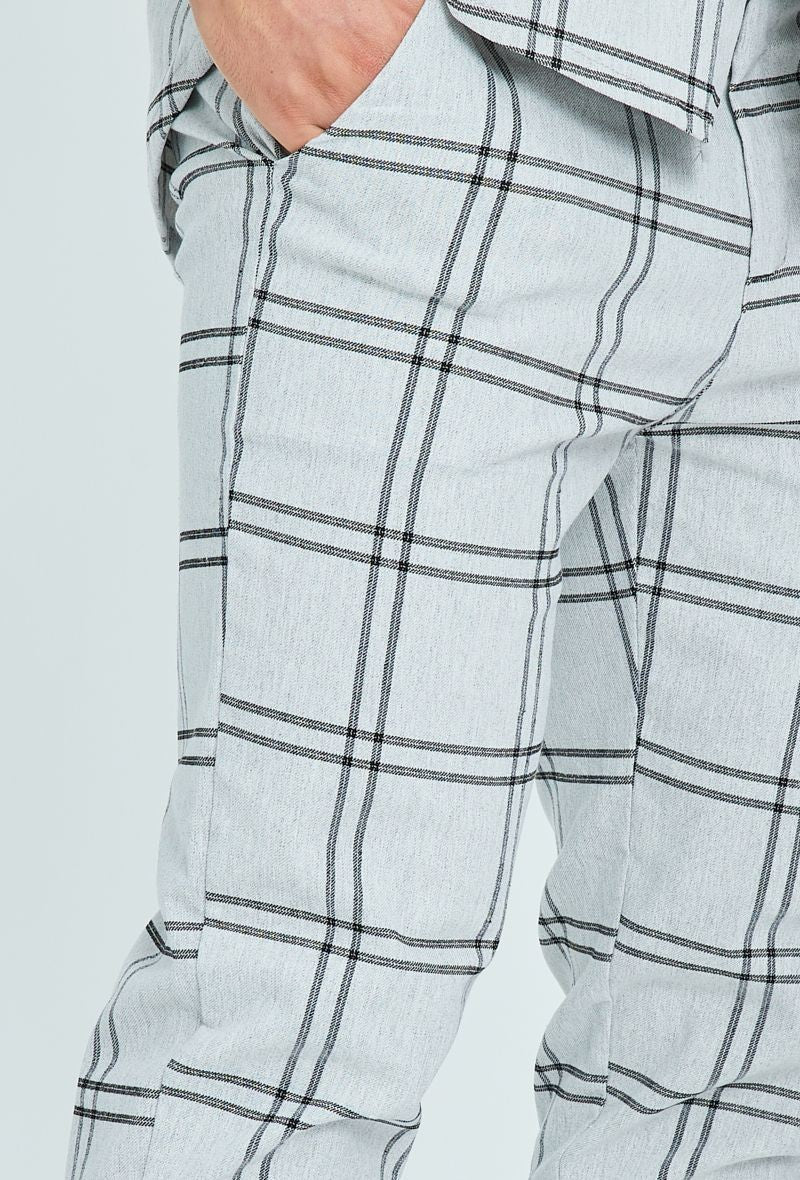 Pantalon habillé à carreaux - Image 12