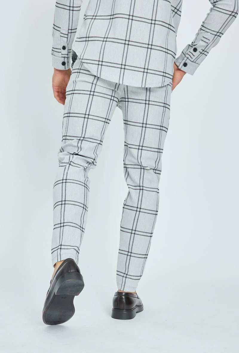 Pantalon habillé à carreaux - Image 14