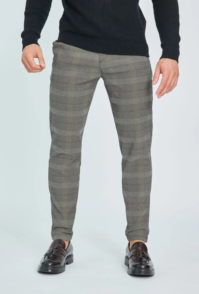 Pantalon habillé à carreaux - Image 15