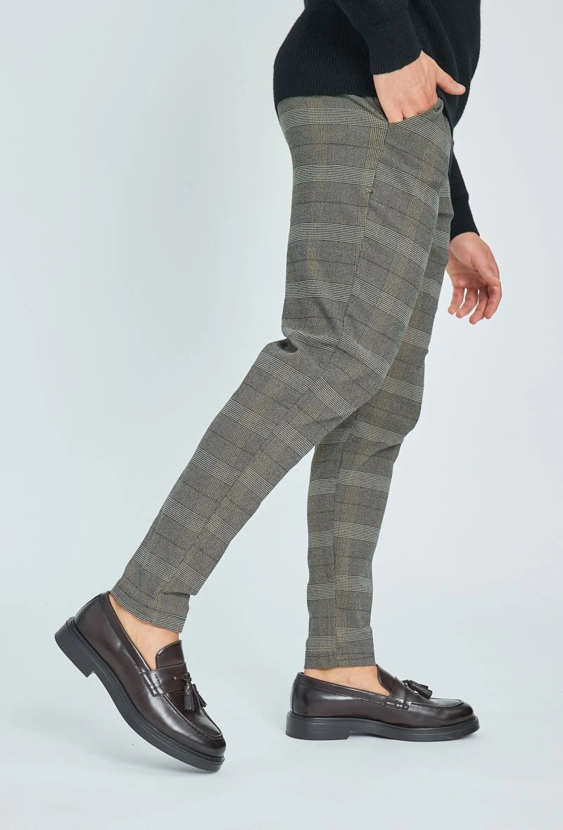 Pantalon habillé à carreaux - Image 17