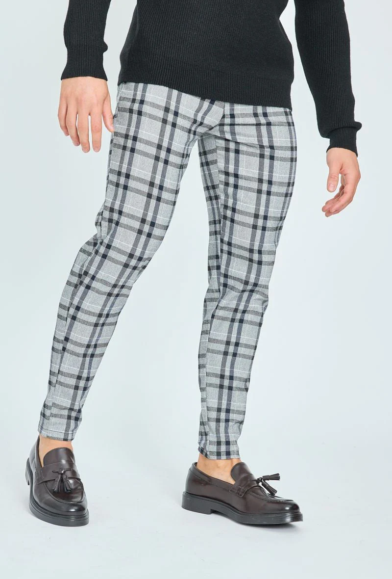 Pantalon habillé à carreaux - Image 2