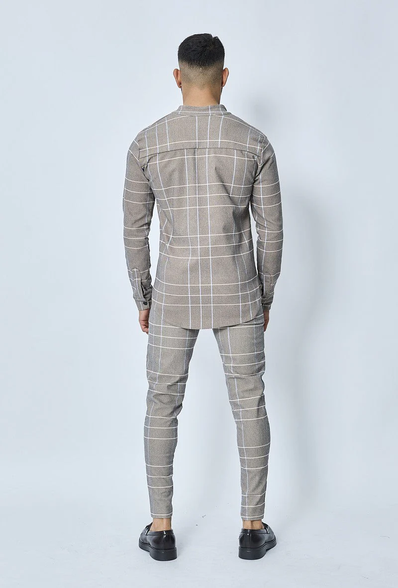Pantalon habillé à carreaux - Image 25