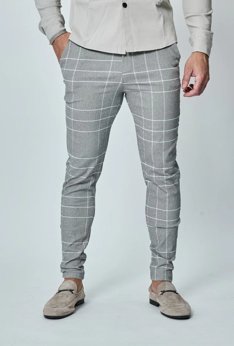 Pantalon habillé à carreaux - Image 26