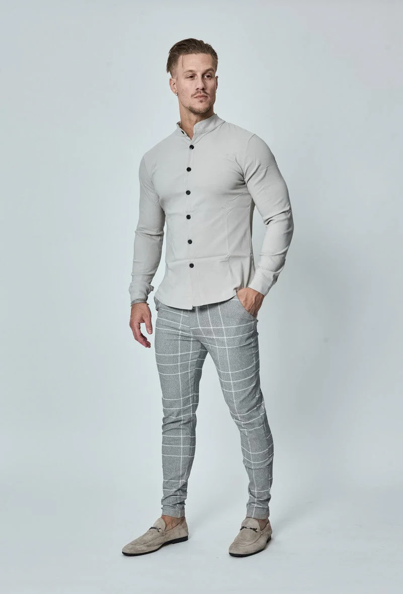 Pantalon habillé à carreaux - Image 27