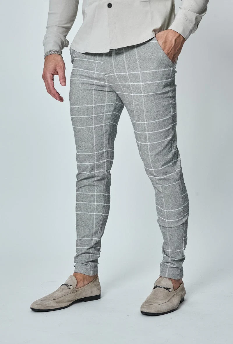 Pantalon habillé à carreaux - Image 28