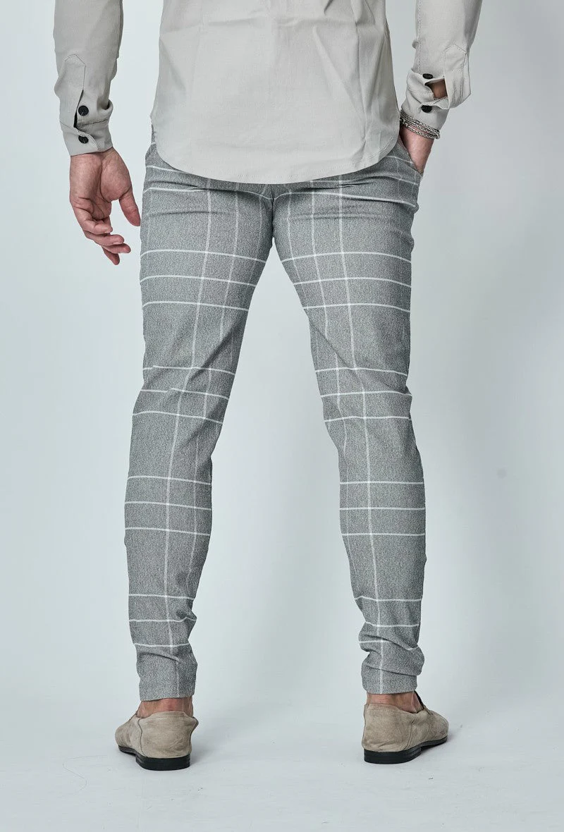 Pantalon habillé à carreaux - Image 30