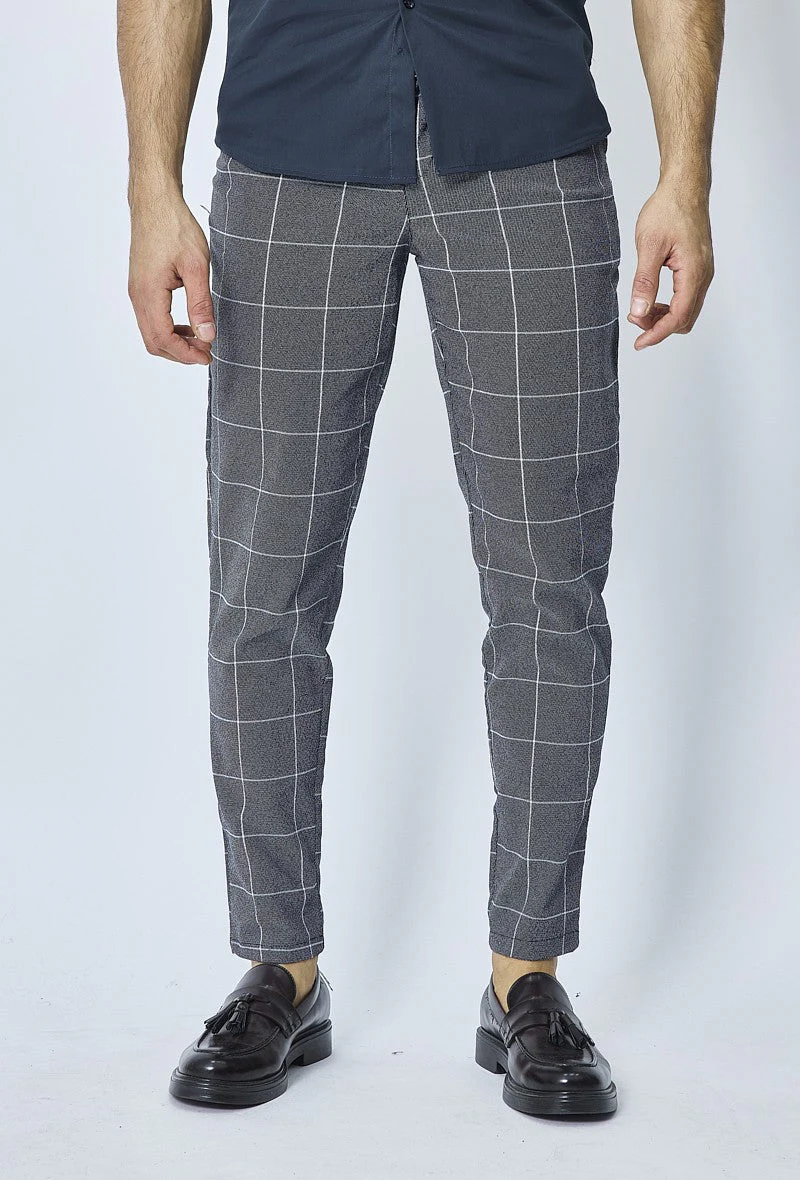 Pantalon habillé à carreaux - Image 10