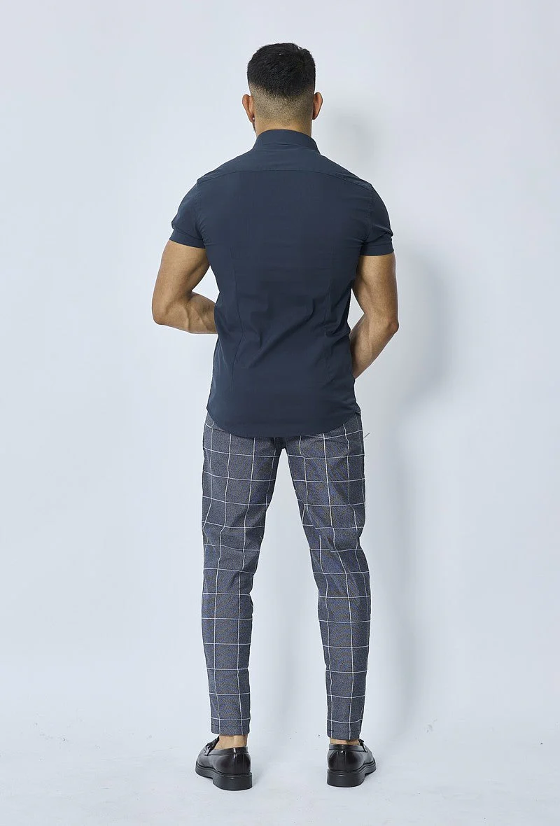 Pantalon habillé à carreaux - Image 13