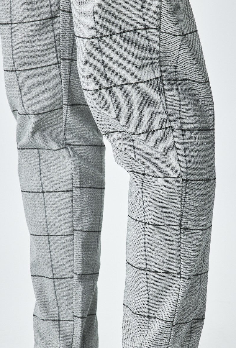 Pantalon habillé à carreaux - Image 7