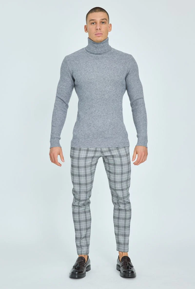 Pantalon habillé à carreaux - Image 3