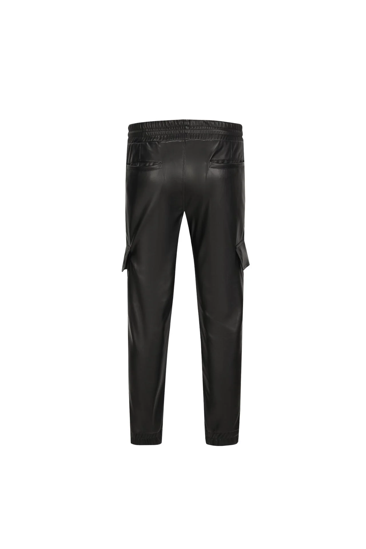 Pantalon jogger cargo similicuir - Image 10