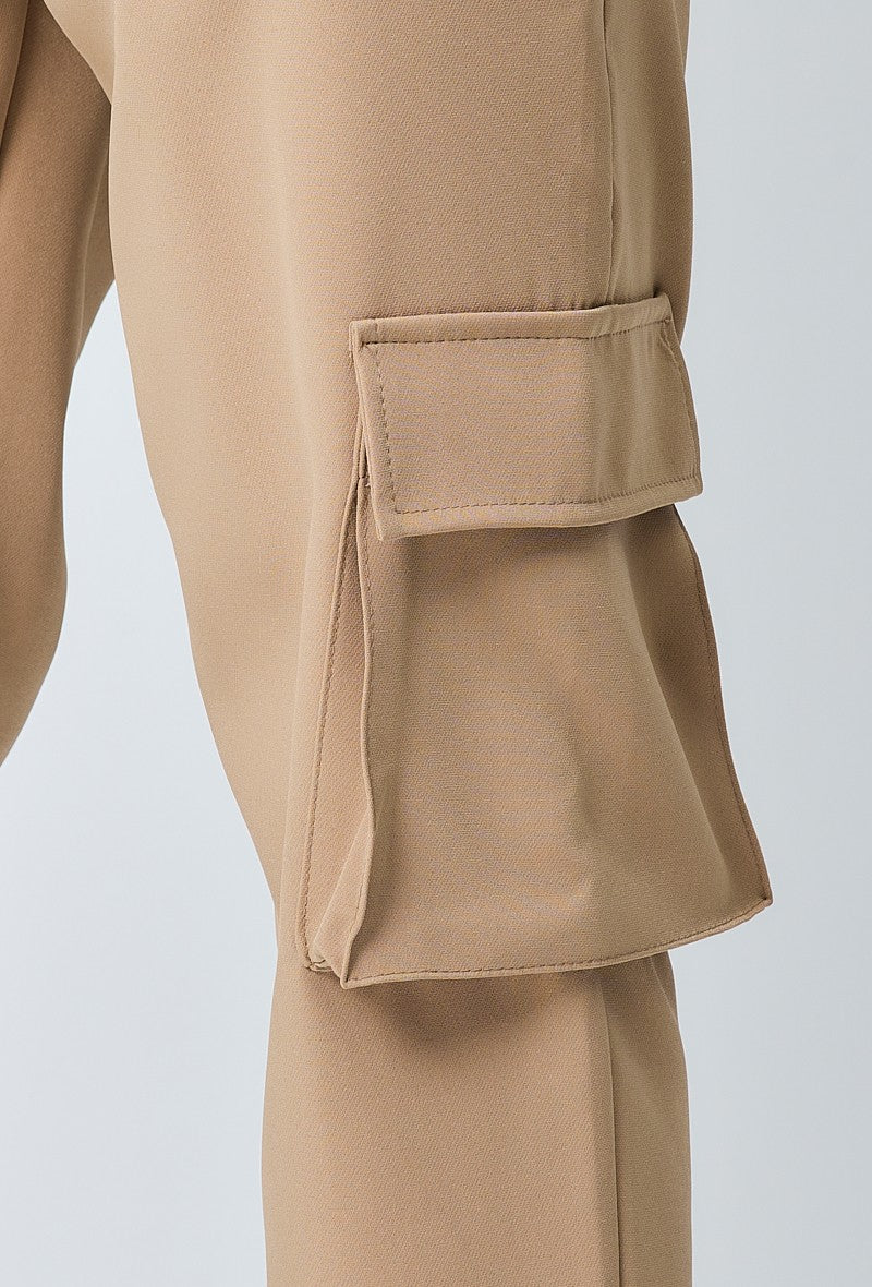 Pantalon jogger cargo toile - Image 10