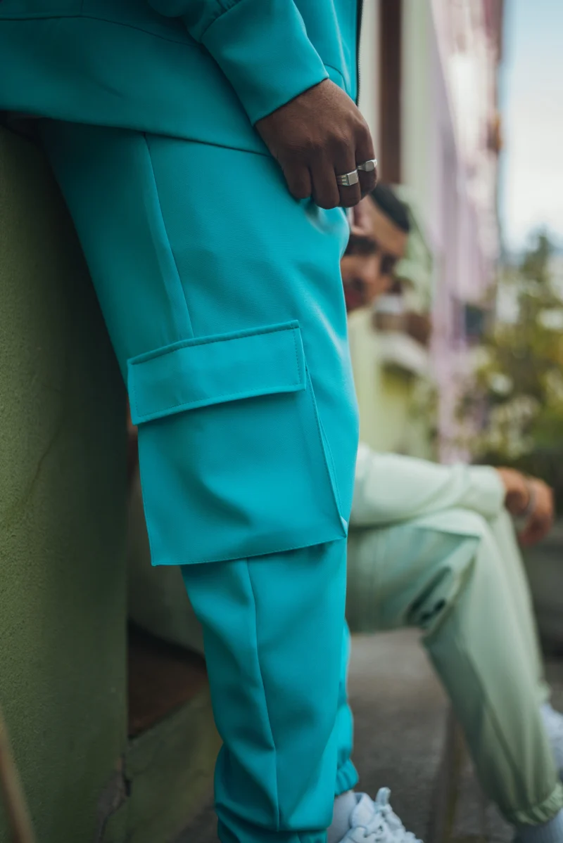 Pantalon jogger cargo toile - Image 11