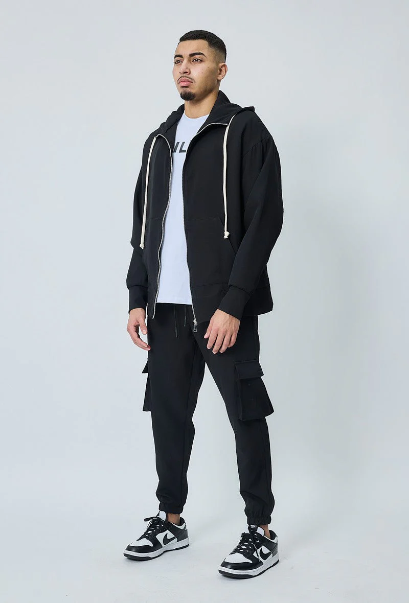 Pantalon jogger cargo toile - Image 3