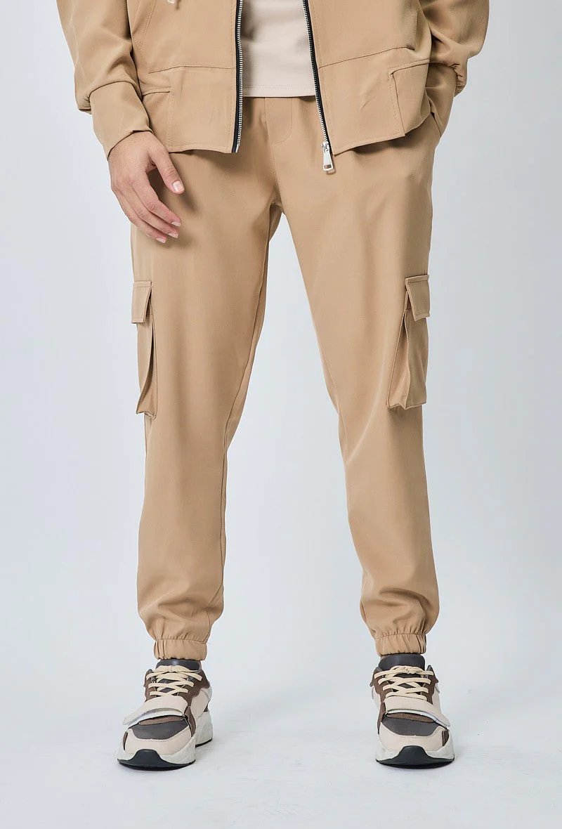 Pantalon jogger cargo toile - Image 6