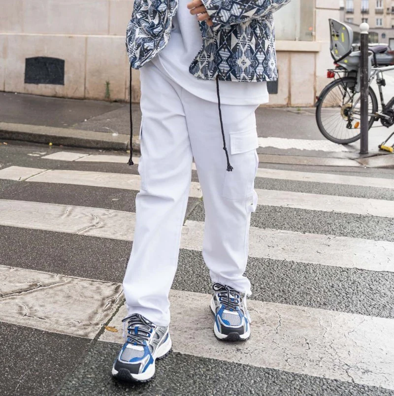 Pantalon jogger droit uni - Image 7