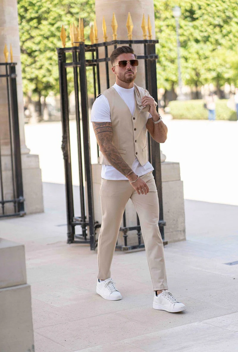 Pantalon chino slim casual - Image 3