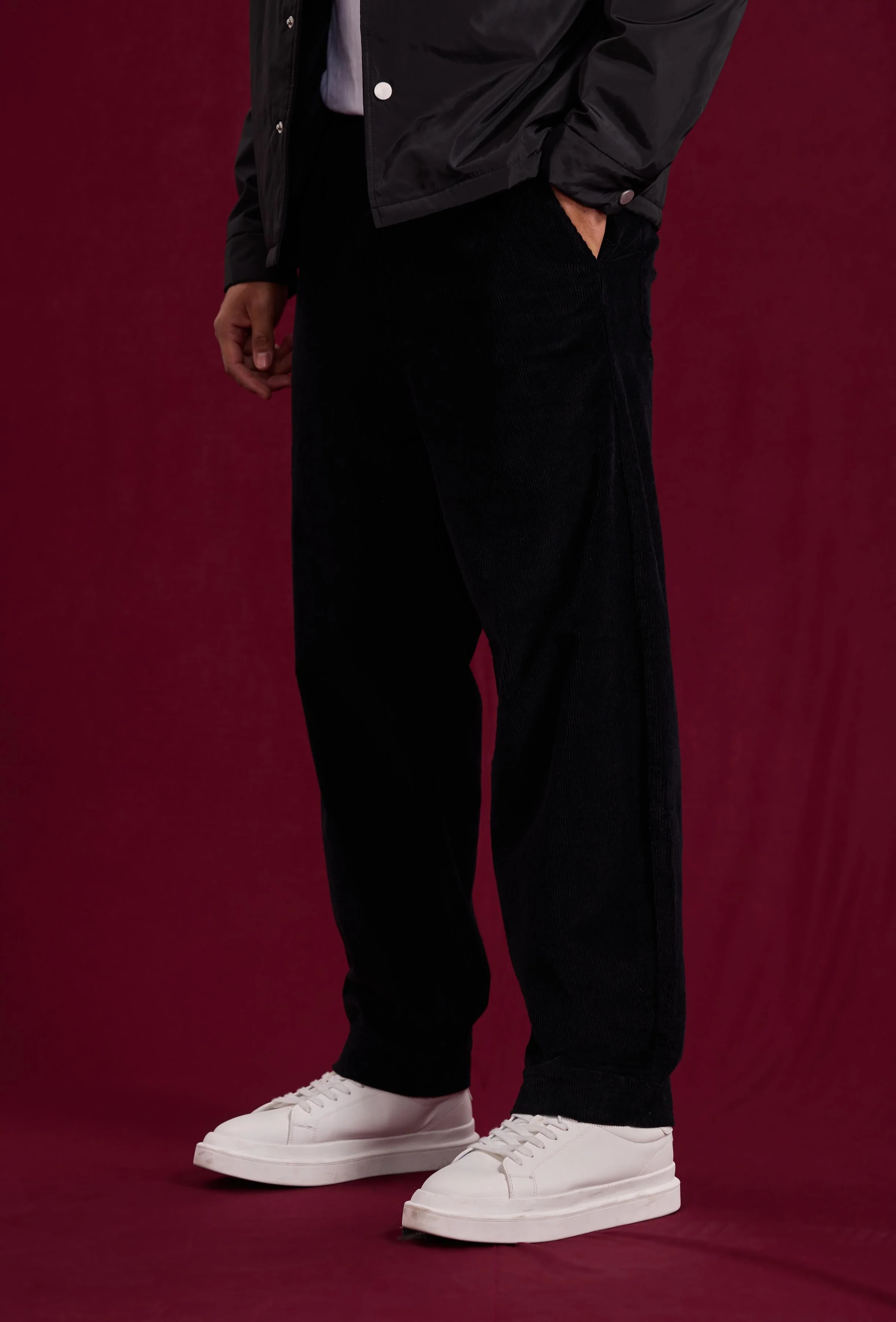 Pantalon uni à rayures - Image 2