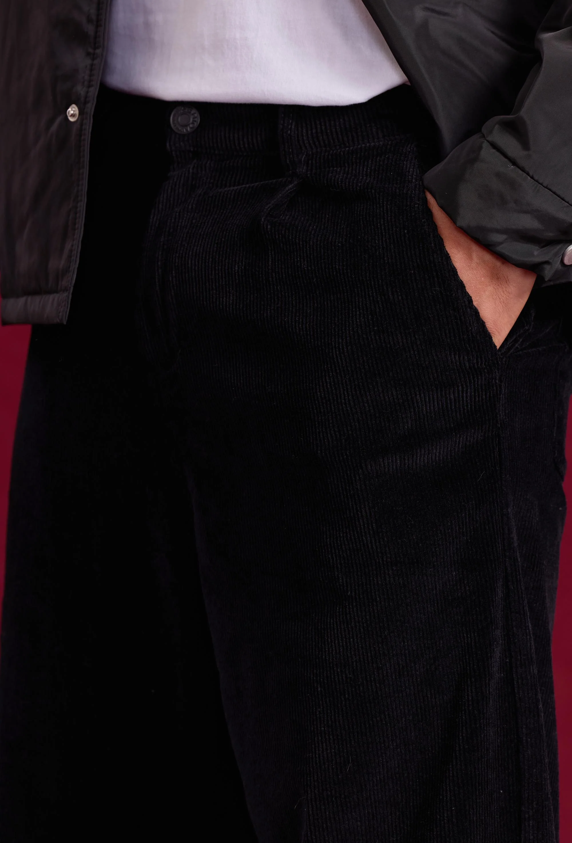 Pantalon uni à rayures - Image 3