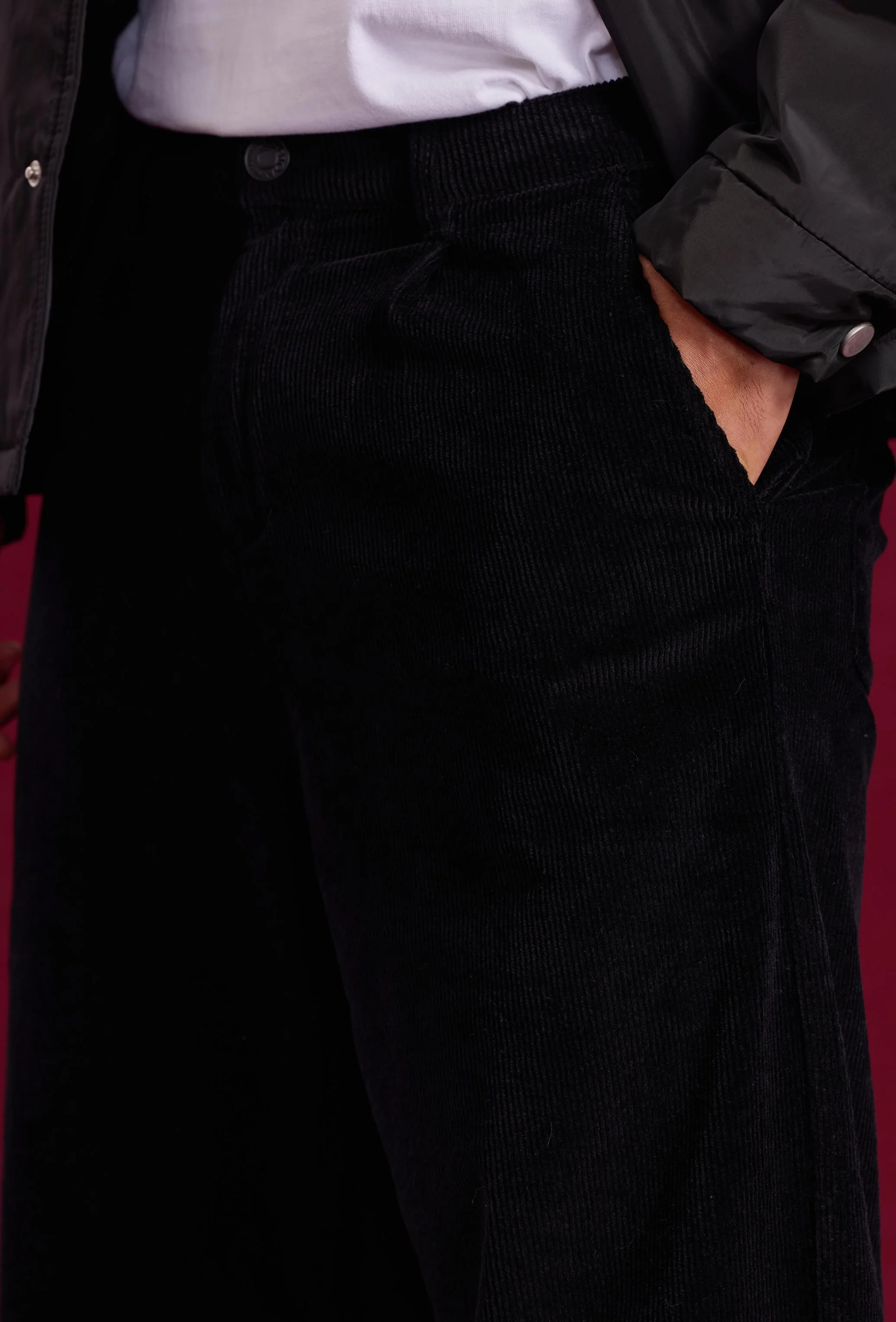 Pantalon uni à rayures - Image 6