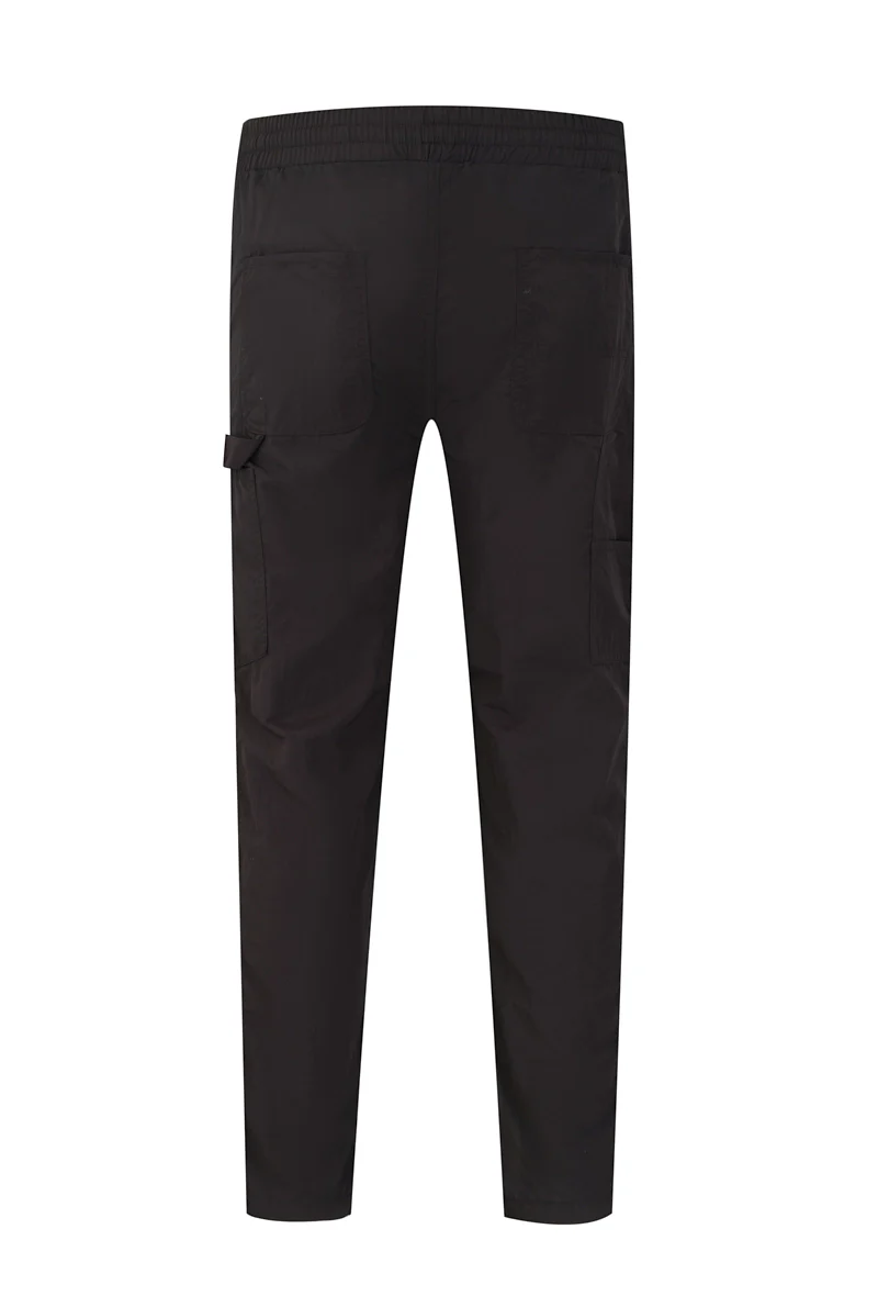 Pantalon uni à taille élastique - Image 2