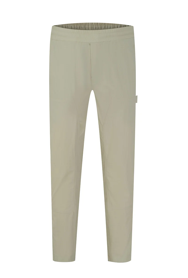 Pantalon uni à taille élastique - Image 7