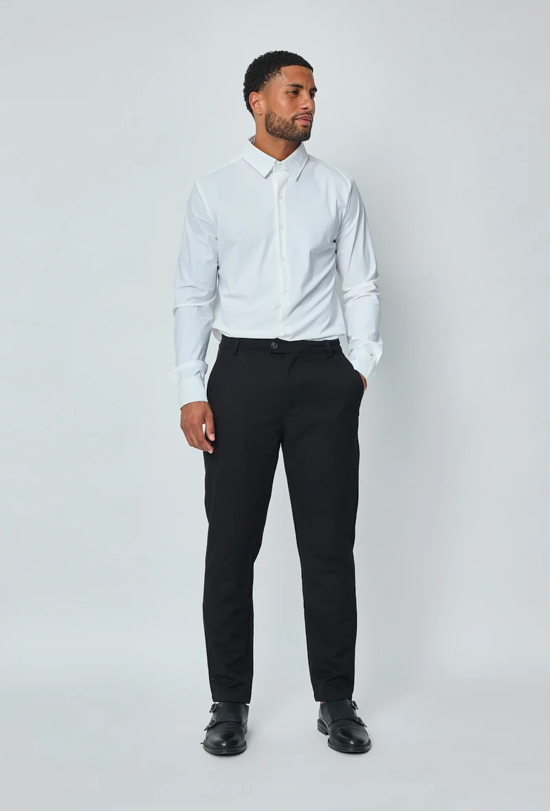 Pantalon uni urbain chic - Image 16
