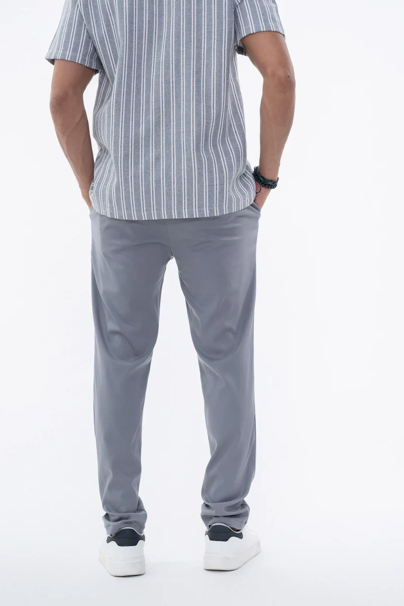 Pantalon uni urbain chic - Image 30