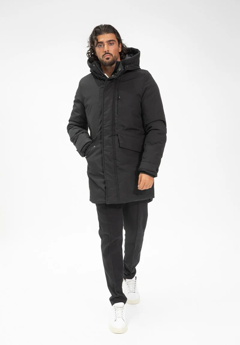 Parka mi longue a capuche - Image 10