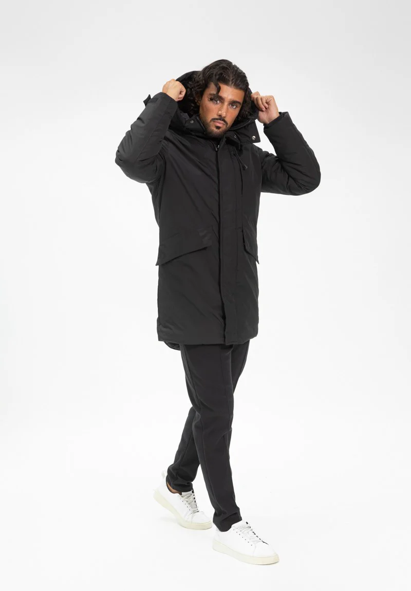 Parka mi longue a capuche - Image 11