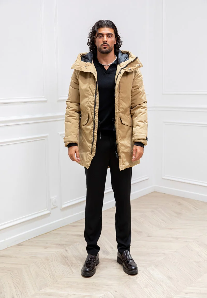 Parka mi longue a capuche - Image 3