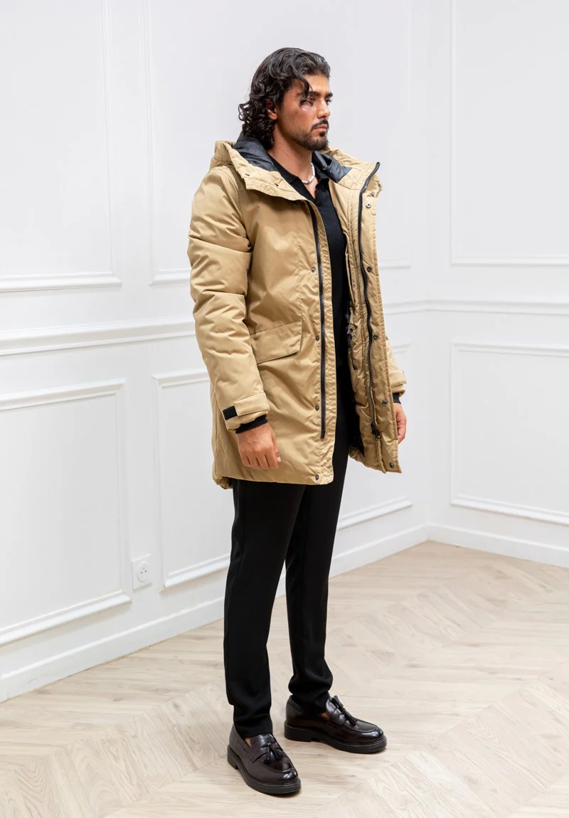 Parka mi longue a capuche - Image 4