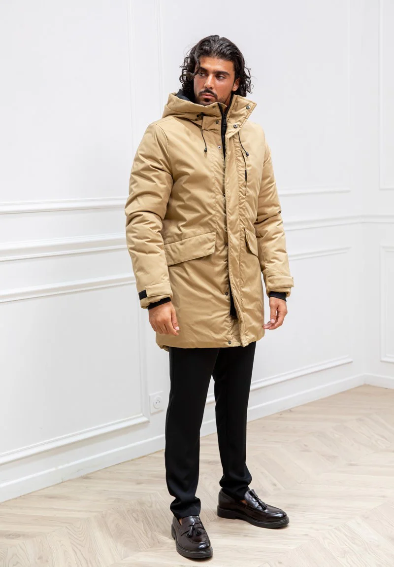 Parka mi longue a capuche - Image 5