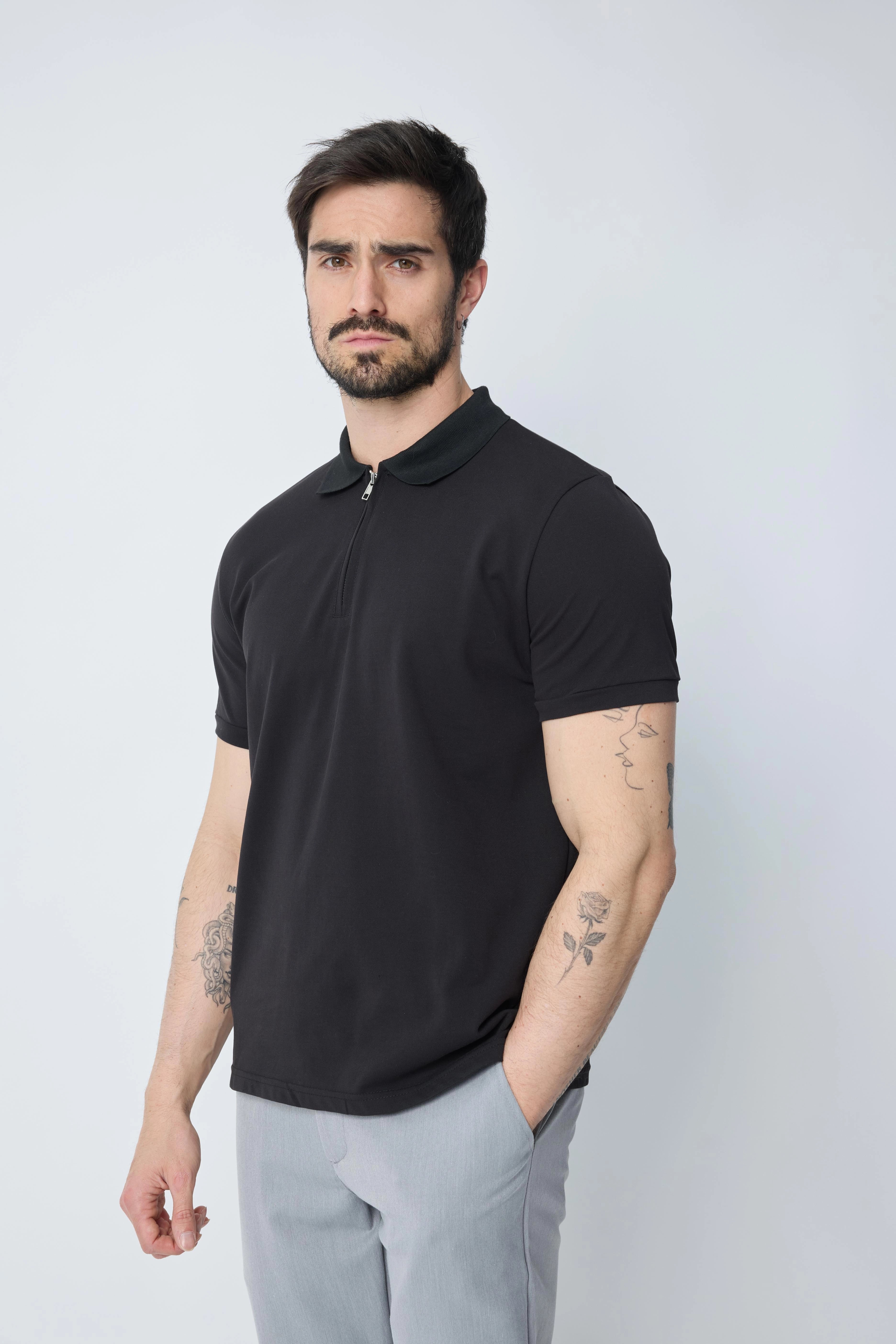 Polo avec zip - Image 5