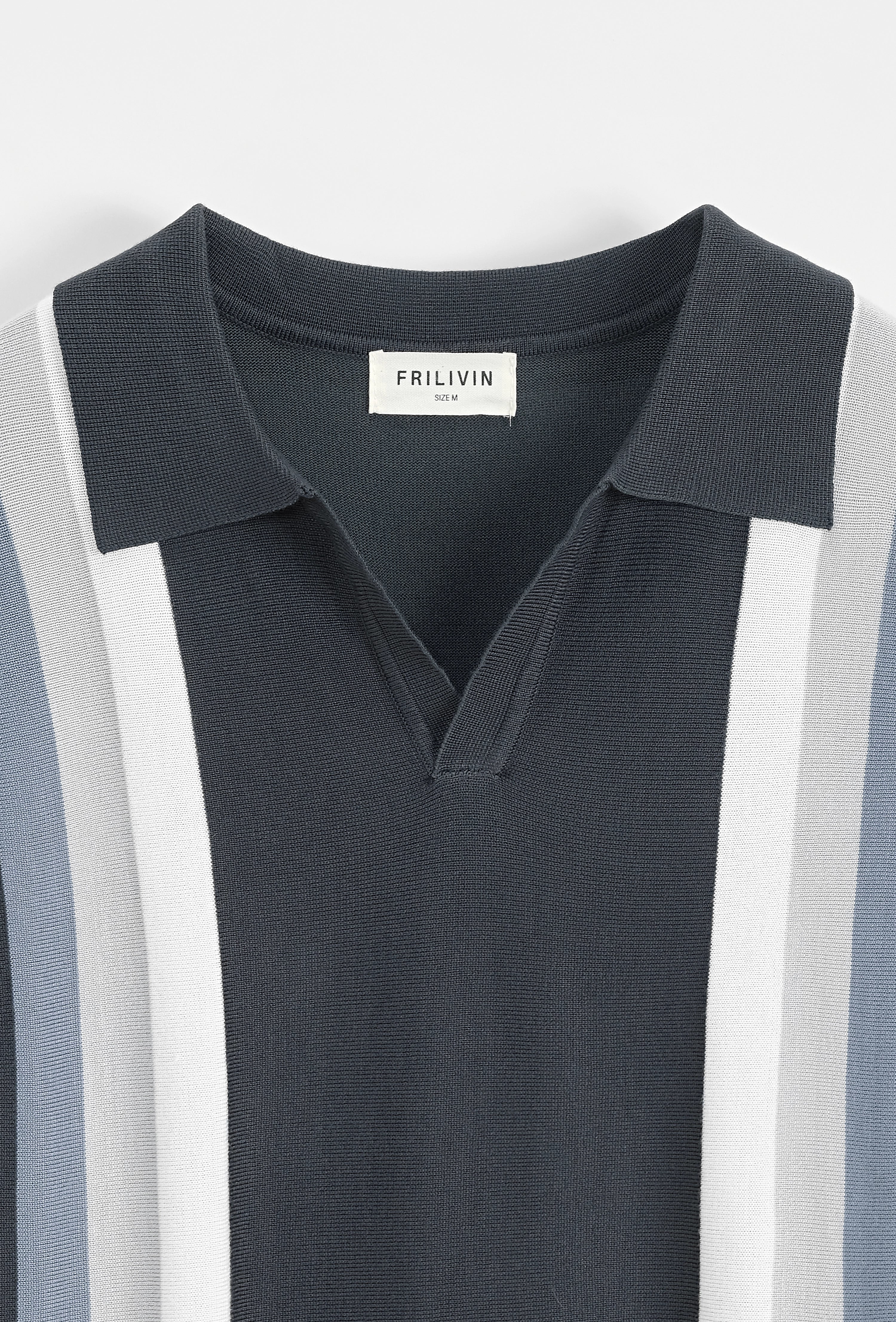 Polo à rayures latérales - Image 6